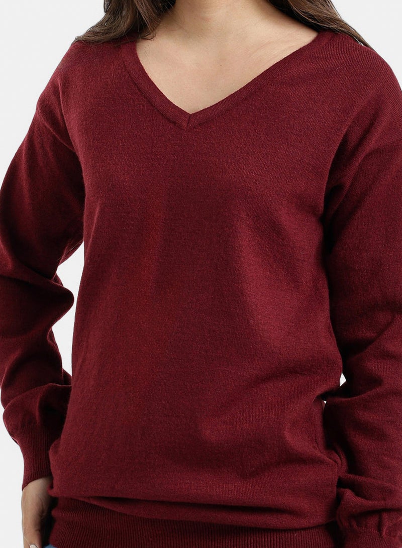 Carina V-Neck Knit Pullover - Image 5